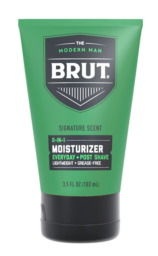 Brut The Modern Man 2-In-1 Moisturizer Signature Scent 3.5 Fl Oz (Pack Of 2)