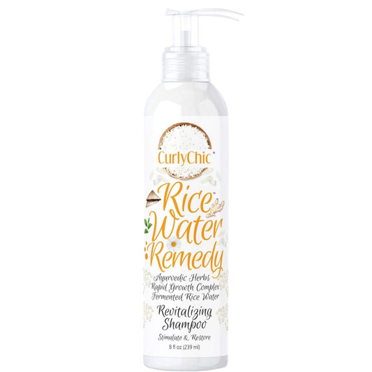Curly Chic Rice Water Remedy Revitalizing Shampoo 8 Fl Oz.