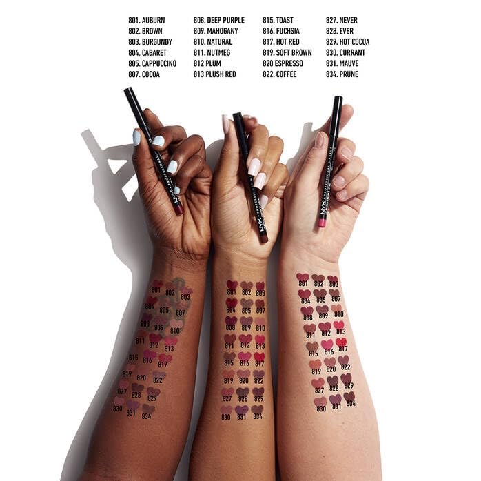 NYX Slim Lip Pencil & Butter Gloss Bundle | Espresso & Sugar Glass | 3-Pack