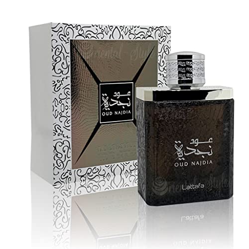 Lattafa Perfumes Oud Najdia for Unisex Eau de Parfum Spray, 3.4 Ounce