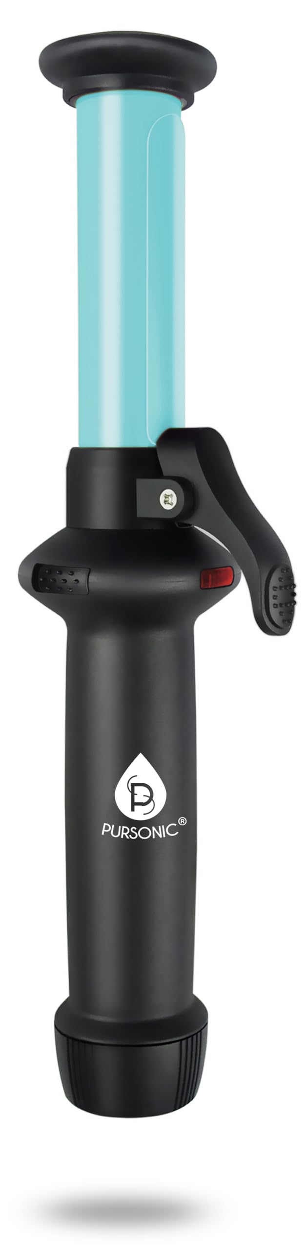 Pursonic Portable Cordless Professional Salon Quality Rechargeable USB Curling Iron, Easy to Carry, Charge Up to 40 Minutes of U