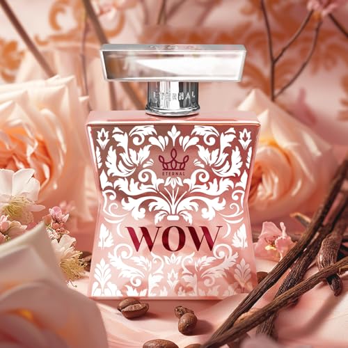 Eternal Wow - Inspired by Designer Fruity Almond Vanilla Perfume - 3.4 oz (100ml) - EDP - Long-lasting - Vegan - Clean Ingredients - Perfume for Women - 2000 sprays per bottle