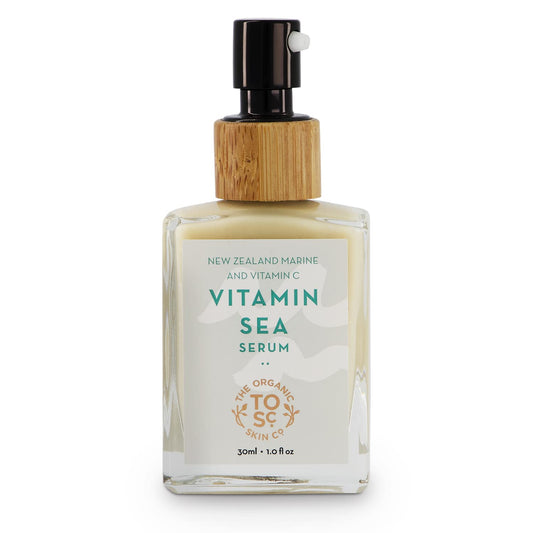 Vitamin Sea Serum | Anti-Aging Vitamin C Serum For Face | Rejuvenating, Plumping, Hydrating Facial Serum By The Organic Skin Co
