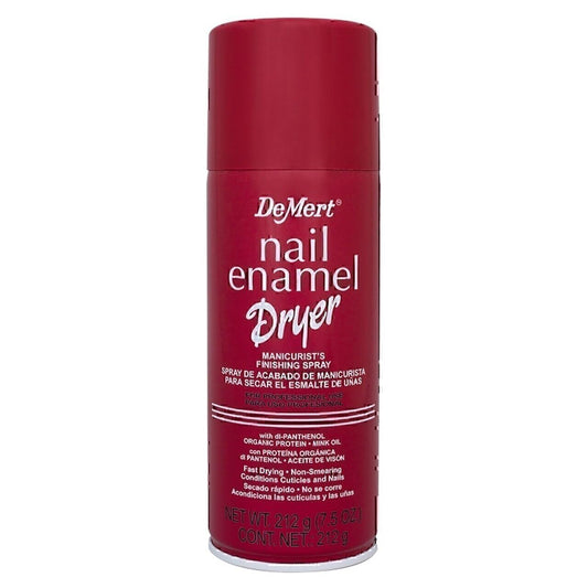 Demert Brands Nail Enamel Dryer Manicurist's Finishing Spray - 7.5 fl oz Spray Can - Fast Drying