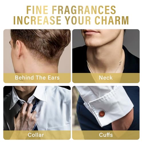Pheromone Cologne For Men, Long-Lasting Premium Pheromone Perfume for Men Attract Women, Unique Scent Highlights Your Handsome Charm
