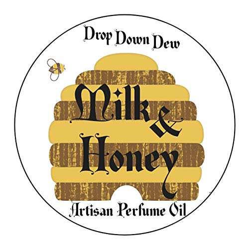 Milk & Honey Roll On Perfume Oil, Gourmand Perfume, Roll On Glass Bottle, Honeycomb Scent, Milky Honey, Creamy Honey, Handmade Perfume Oil