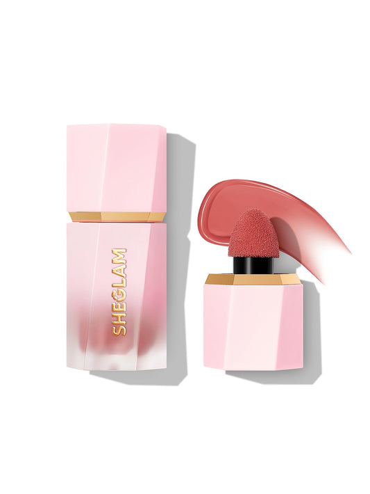 Sheglam Color Bloom Liquid Blush Makeup For Cheeks Matte Finish - Rose Ritual