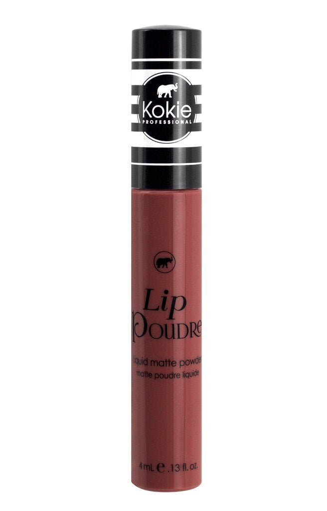 Kokie Cosmetics Lip Poudre Liquid Lip Powder, Midtown, 0.13 Fluid Ounce