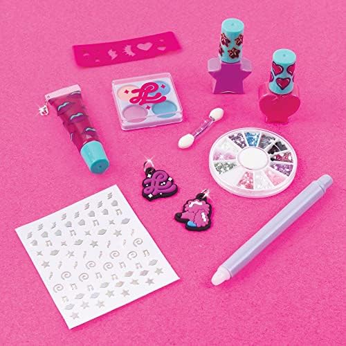 That Girl Lay Lay: Slay All Day Cosmetic Expressions - 12 Piece Set, Make It Real, Nickelodeon, Nails-Eyes-Lips-Style!, Beauty & Makeup Kit, Nail Art, Tweens & Girls, Kids Ages 6+