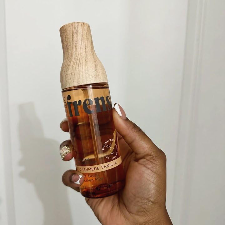 Being Frenshe Hair, Body & Linen Mist Body Spray with Essential Oils - Cashmere Vanilla - 5 fl oz (Pack of One)