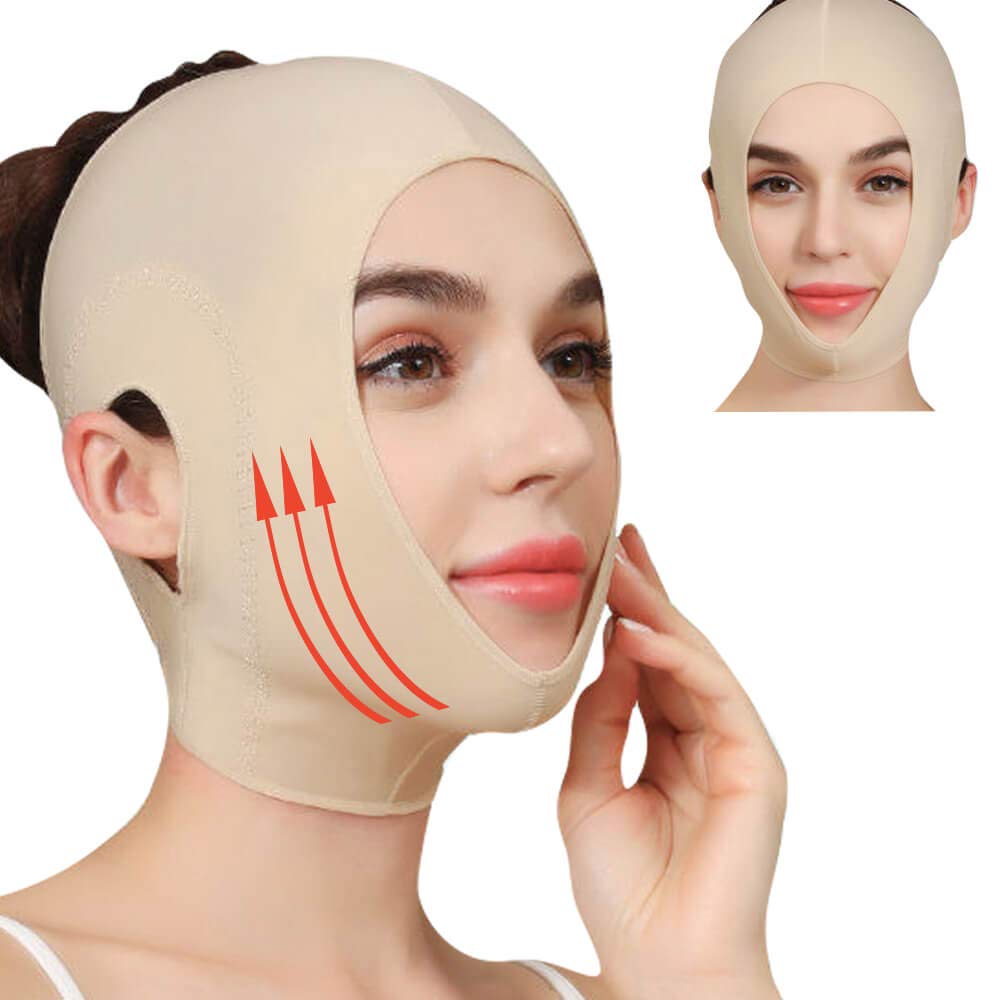 Reusable Chin Slimming Strap Face Lift Tape V Line Lifting Face Mask Double Chin Reducer Face Neck Slimmer Jawline Shaper Anti S