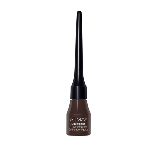 Almay Liquid Eyeliner, Waterproof And Longwearing, Hypoallergenic, Cruelty Free, -Fragrance Free, Ophthalmologist Tested, 222 Br