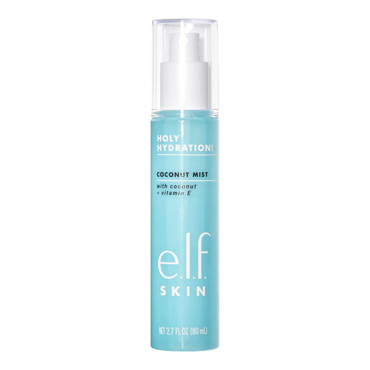 E.L.F. Cosmetics Holy Hydration! Hydrating Coconut Mist, Refreshes, Soothes & Invigorates Skin, Tropical Scent, 2.7 Fl Oz (Pack