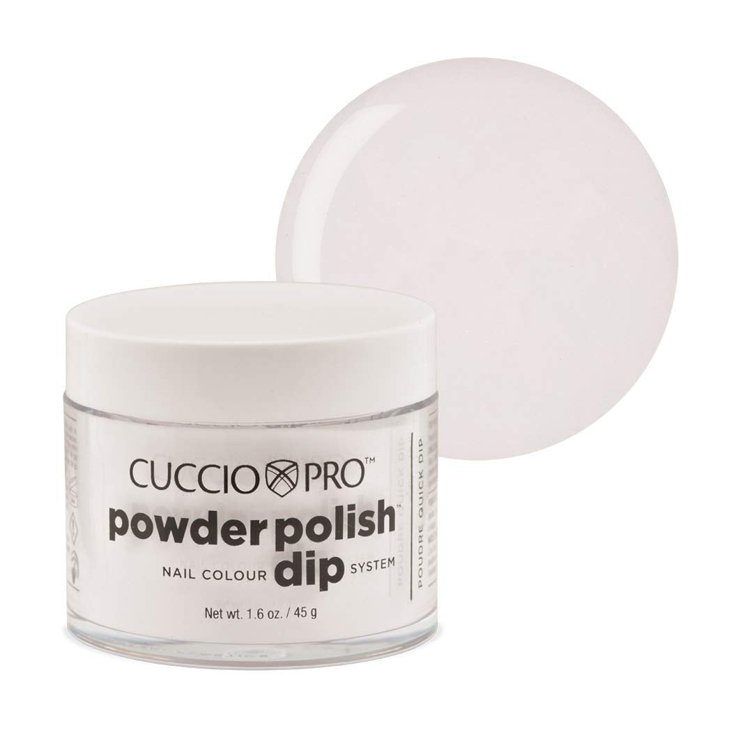 Cuccio Pro Powder Polish Dip, Nail Lacquer for Manicures & Pedicures, Easy & Fast Application/Removal, No LED/UV Light Needed, N