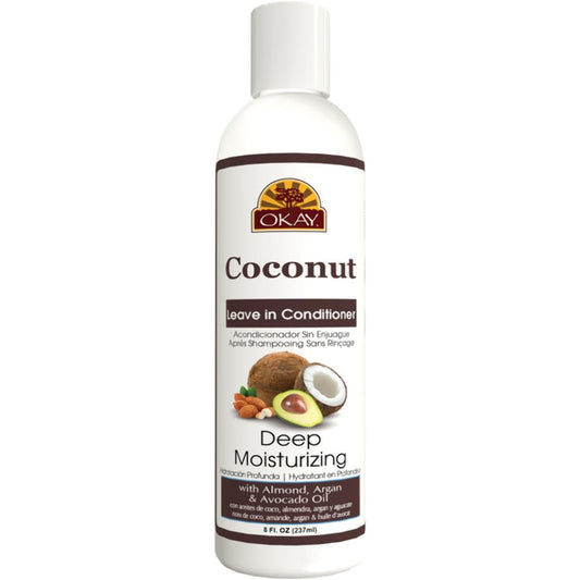 Okay Coconut Oil Deep Moisturizing Leave-In Conditioner 8Oz / 237Ml (12/Cs)