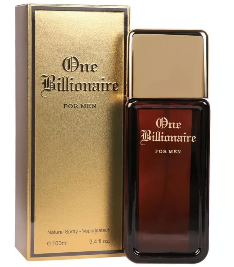 One Billionaire Men's Cologne 3.4 Fl. Oz. Eau de Parfum Spray