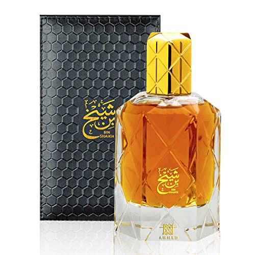 BIN SHAIKH EDP - 90 ML (Spray), Blended Unisex Oud with Intense Profile, Balsamic Floral Oud for Men and Women. by Al Maghribi Arabian Oud and Perfumes Dubai