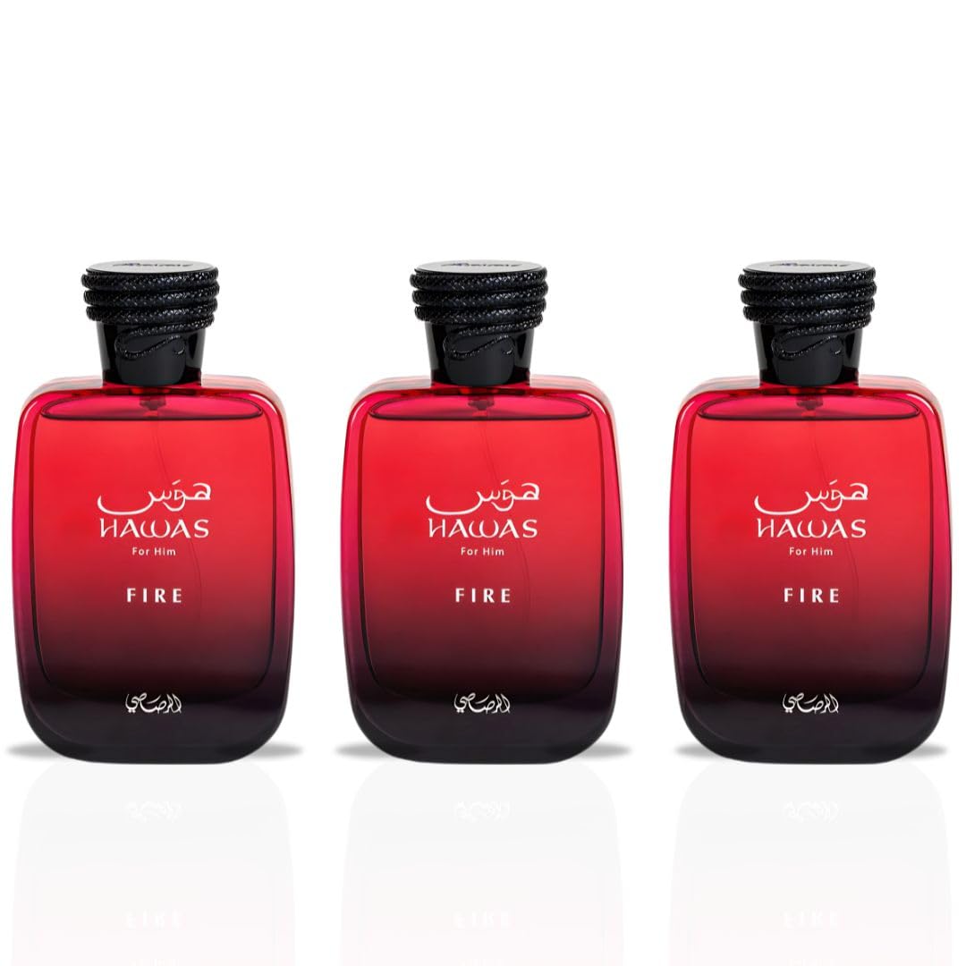 RASASI Hawas For Men | 100ML Long-Lasting Arabian Eau De Parfum - Bold Fragrance