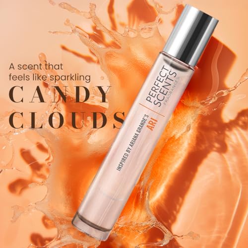 Perfect Scents Fragrances | Inspired by Ariana Grande's Ari | Rollerball | Women’s Eau de Toilette | Vegan, Paraben Free, Phthalate Free | Never Tested on Animals | 0.34 Fl Oz