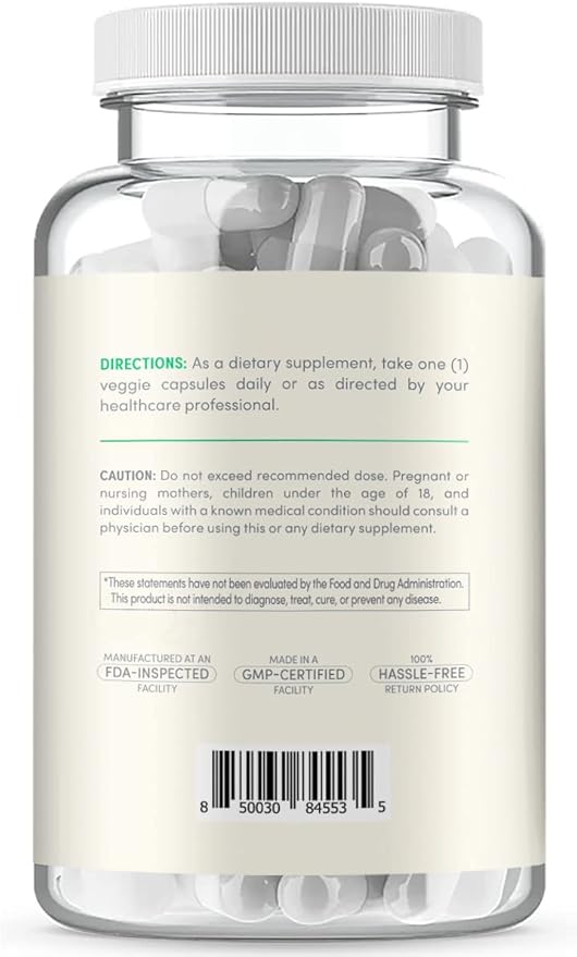 Vitamin B3 Nicotinamide 500mg - High Absorption Form of Vitamin B3 Niacin Flush Free for Hear Skin Brain and Energy Support - NAD Precursor - Made in a cGMP American Facility (180 Servings)