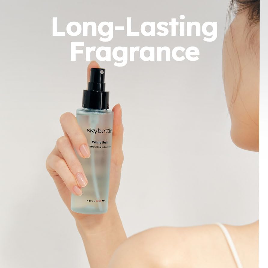 skybottle Hair & Body Mist, Lasting Fragrance with Bergamot, White Rose Scent, Travel Size Perfume and Body Spray, Hygiene Essentials for Women, 3.4 Fl. Oz