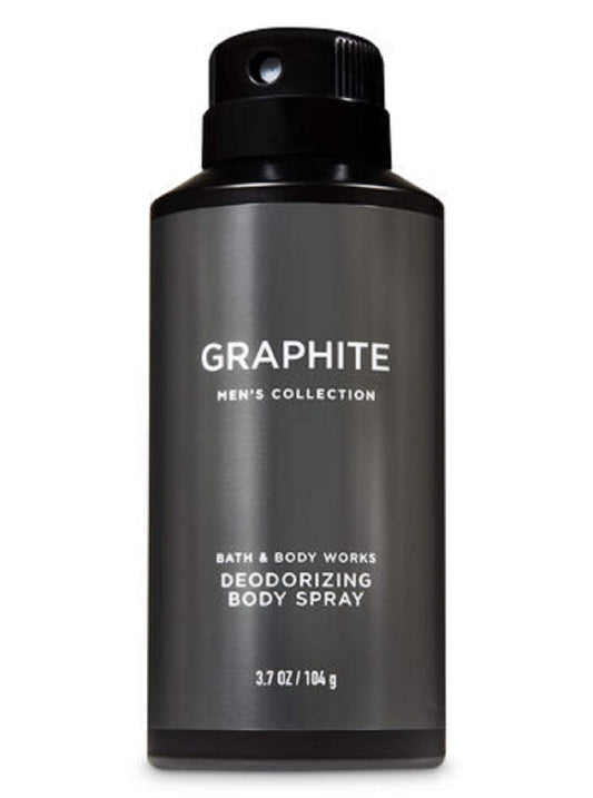 Bath & Body Works Graphite Men'S Deodorizing Body Spray, 3.7 Fl Oz