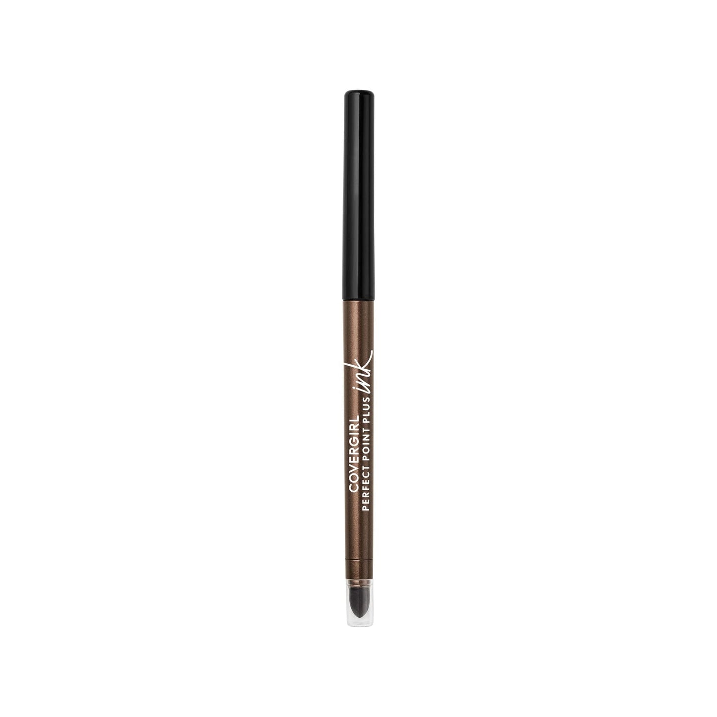 Covergirl Perfect Point Plus Ink Gel Eye Pencil, Pigmented, Long-Wearing, Vegan Formula, Bronze Glow 285, 0.01Oz
