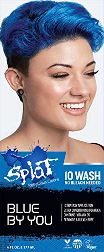 Splat | Blue By You | 10 Wash | No Bleach | Temporary Hair Dye