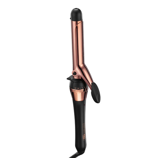 Conair Infinitipro Rose Gold Titanium 1-Inch Curling Iron, 1-Inch Barrel Produces Classic Curls - For Use On Short, Medium, And