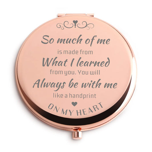 Dyukonirty Teacher Gifts For Women From Student Rose Gold Compact Mirror Teachers Day Gifts Thanksgiving Gifts Birthday Gifts We