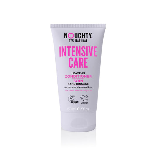 Noughty 97% Natural Intensive Care Leave In Conditioner, To Banish Damaged Hair And Split Ends With Sweet Almond Extract And Arg