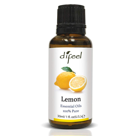 Difeel Essential Oils 100% Pure Lemon Oil 1 Ounce
