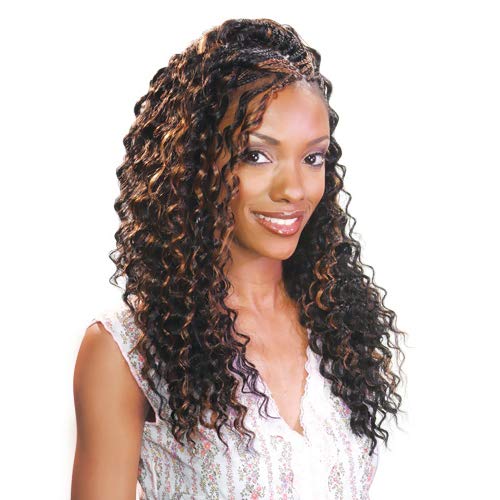 FreeTress Synthetic Hair Braids Deep Twist Bulk 22'' (4-Pack, TP4/27)