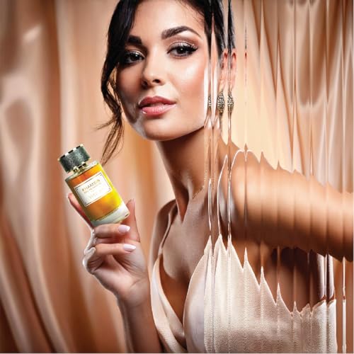 VOLANTE Khamsin Eau de Parfum – 100ml, Exotic Floral Amber Fragrance | Everyday Use Cruelty Free Women Perfume | Intense Long Lasting Scent for Evenings | Made in France