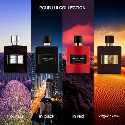 Mauboussin - Pour Lui 100ml (3.3 Fl Oz) - Eau de Parfum for Men - Fern & Modern Scents