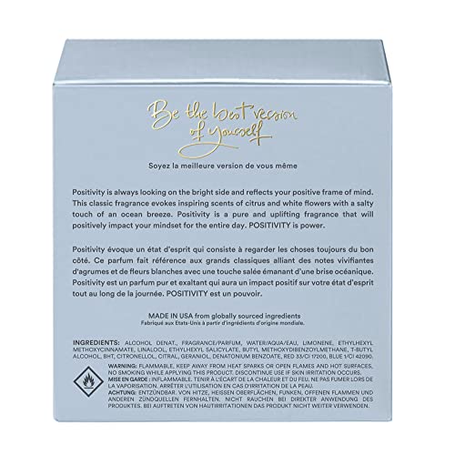 POSITIVITY in a bottle | Fresh Perfume for women | Vegan Gifts for women | Women's Eau de Parfum Spray 75ml - 2.5 fl oz.