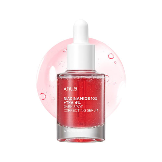 Anua 10% Niacinamide+ 4% Tranexamic Acid Serum, Ceramide, Hyaluronic Acid, Vitamin B12 natural color, for Sensitive skin, Korean