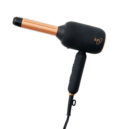 ion Luxe 4-in-1 Autowrap Airstyler - Interchangerable Hair Dryer & Curler for All Hair Types