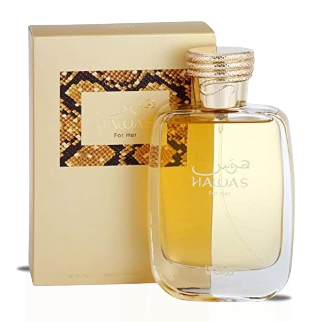 RASASI Hawas For Men | 100ML Long-Lasting Arabian Eau De Parfum - Bold Fragrance