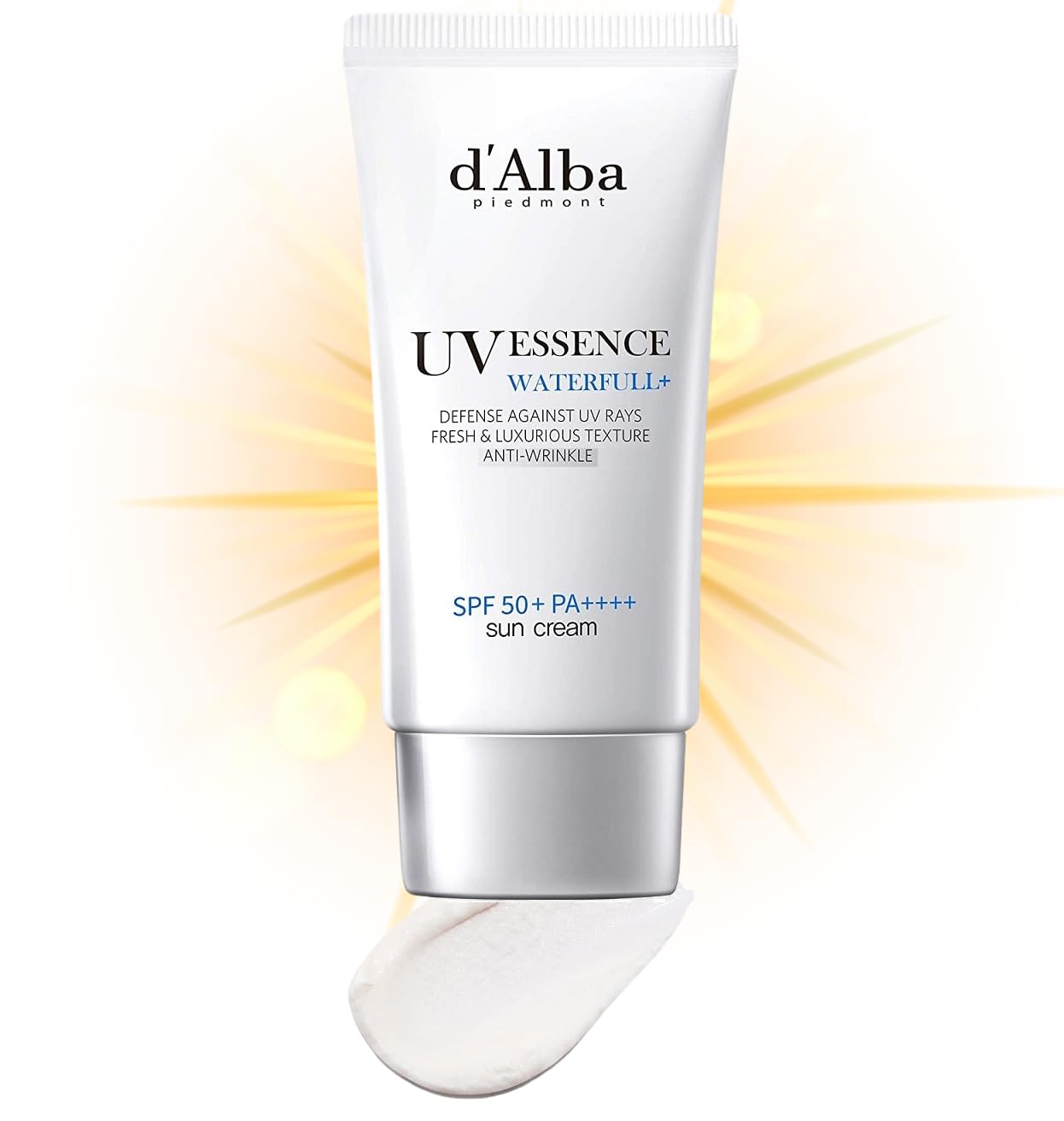 D'Alba Piedmont Waterful Essence Sun Cream White Truffle Ingredients Spf50+ (White Truffle Sun Cream)