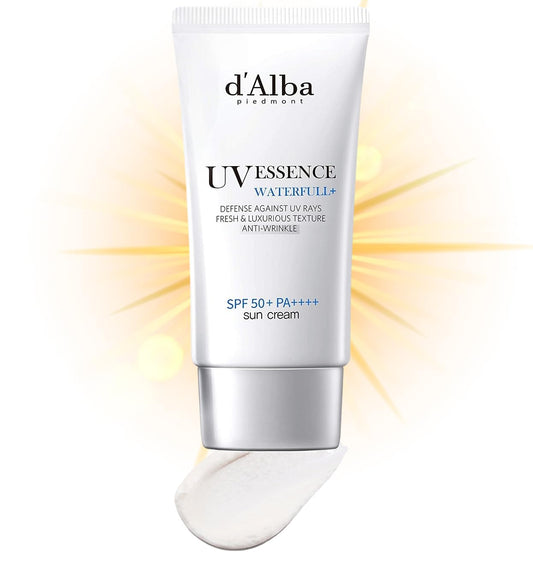 D'Alba Piedmont Waterful Essence Sun Cream White Truffle Ingredients Spf50+ (White Truffle Sun Cream)