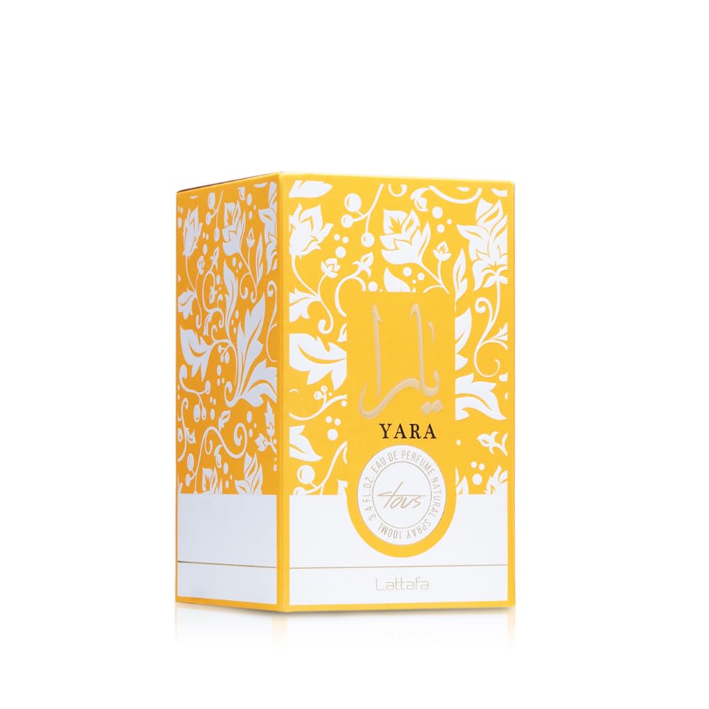 Lattafa Yara Eau de Parfum Spray for Women | 3.4 Oz | Pack of 3