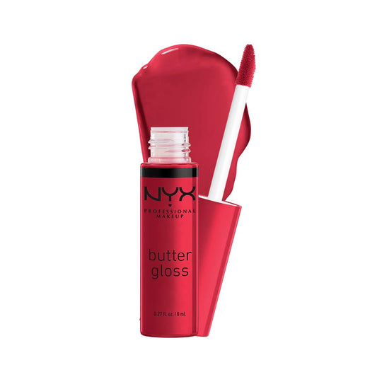 NYX Butter Gloss | Non-Sticky Deep Red Lip Gloss for All Skin Tones