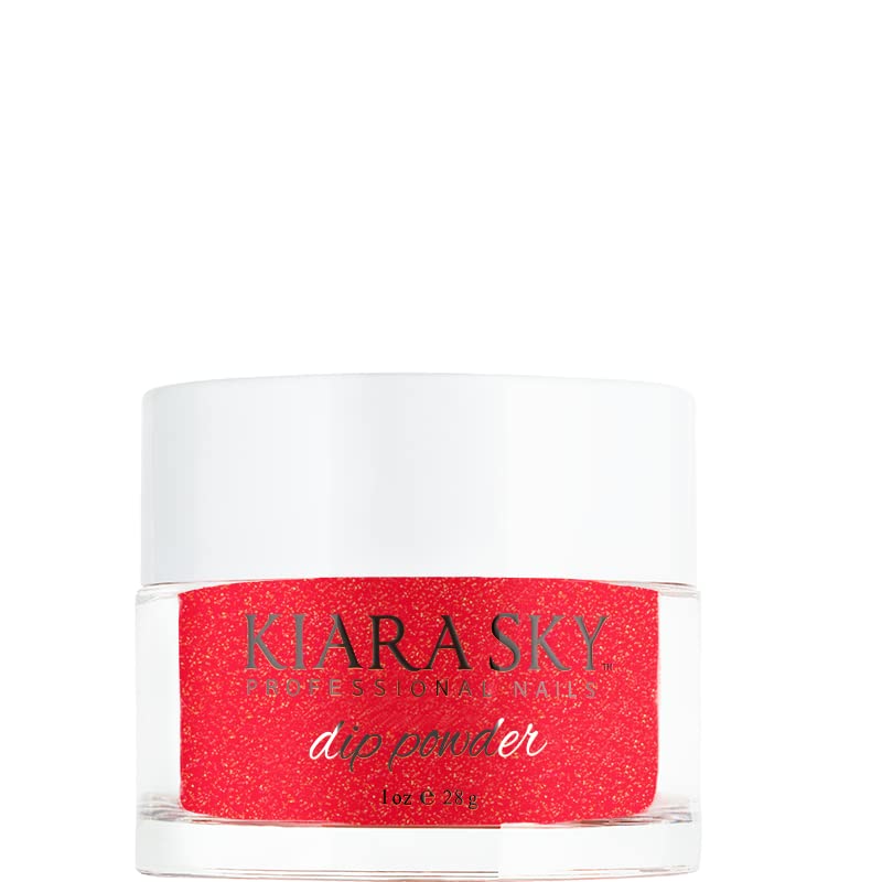 Kiara Sky Professional Nails, Nail Dipping Powder 1 oz. - Red Tones (I'm Not Red-E Yet)