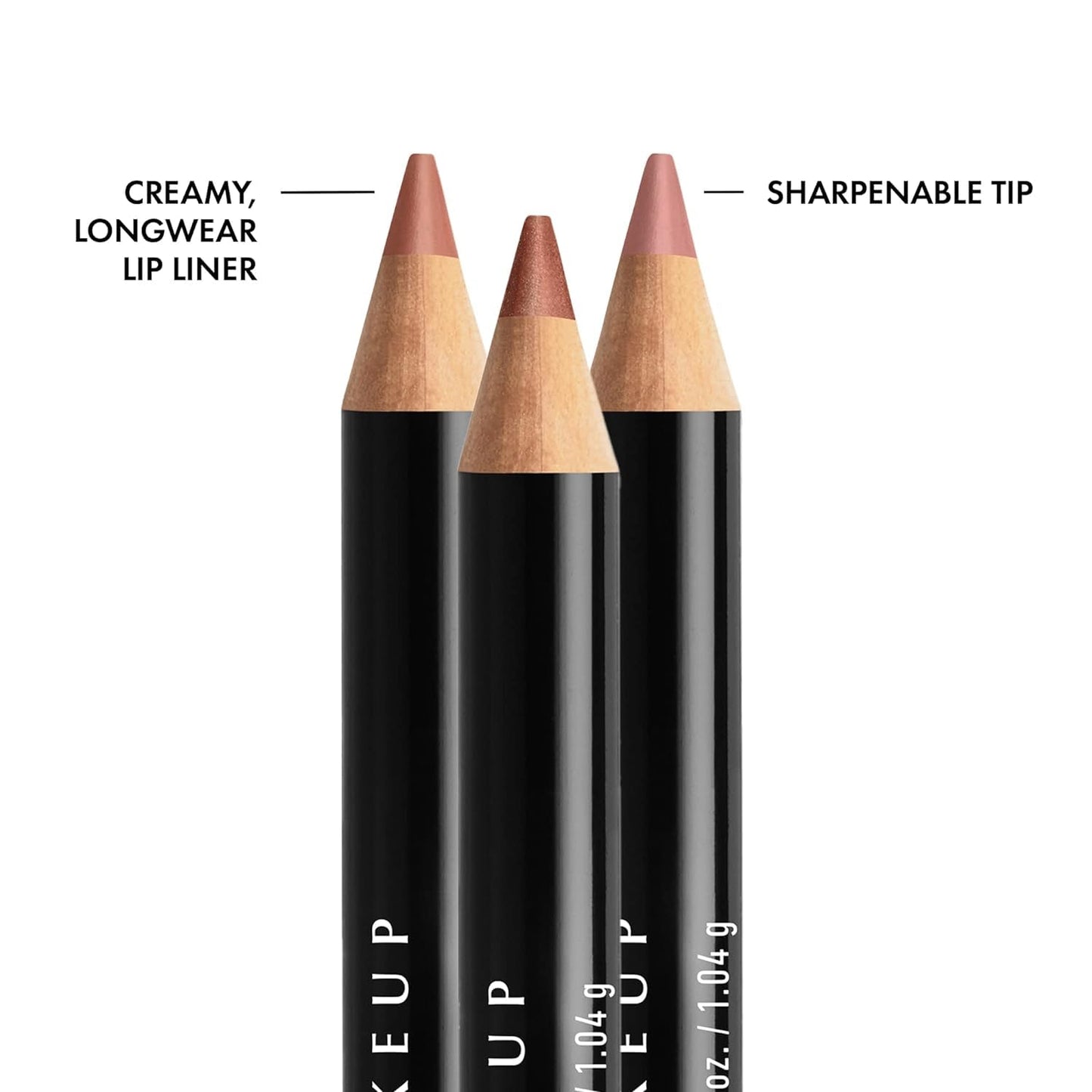NYX Slim Lip Liner Set | Long-Lasting Creamy Formula | 3 Shades for All Occasions