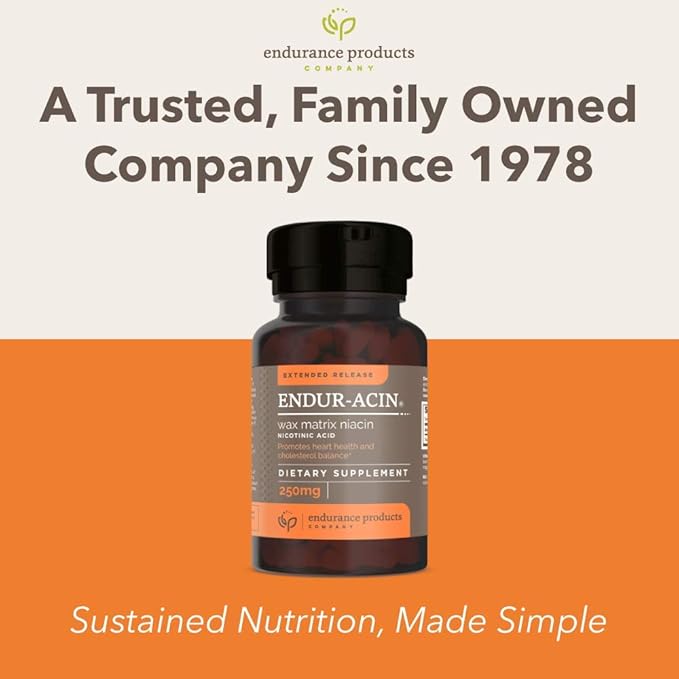 Resveratrol Supplement – Grape Skin Extract - 100mg Trans-Resveratrol Antioxidant and ENDUR-ACIN Niacin - Vitamin B3 Niacin 500mg Extended Release & Low-Flus