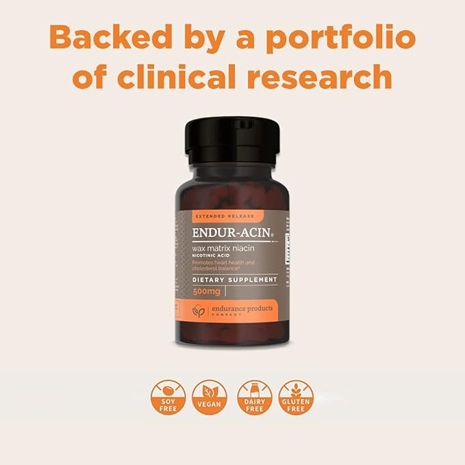 Zinc - PepZinGI 75mg for Immune Function & Digestive Health Support 60 Chewable Tablets and ENDUR-ACIN Niacin - Vitamin B3 Niacin 500mg Extended Release & Low-Flush, 200 Tablets