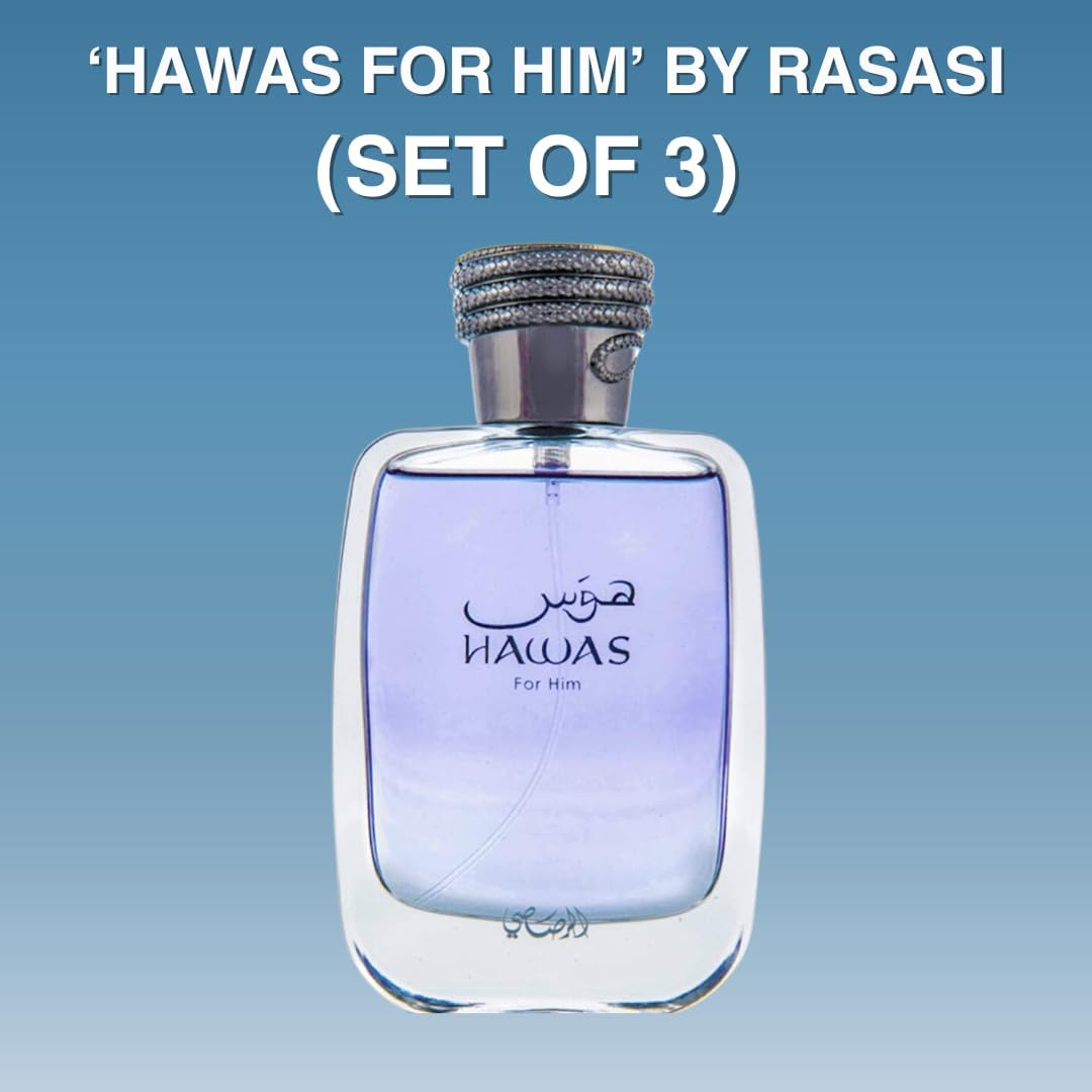 Rasasi Hawas Fire Eau De Parfum Spray 100ML | Bold & Fiery Masculine Scent