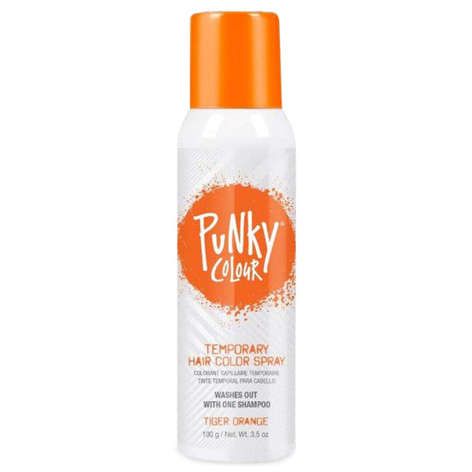 Punky Temporary Hair Color Spray, Tiger Orange, Non-Sticky, Non-Damaging Hair Dye Instant Vivid Hair Color, 3.5 Oz, 1-Pack