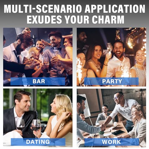 Dijkoo Pheromone Cologne for Men, Premium Perfume to Attract Women, Pure & Long-Lasting Fresh Woody Scents, Large capacity & Durable(1.7Oz)